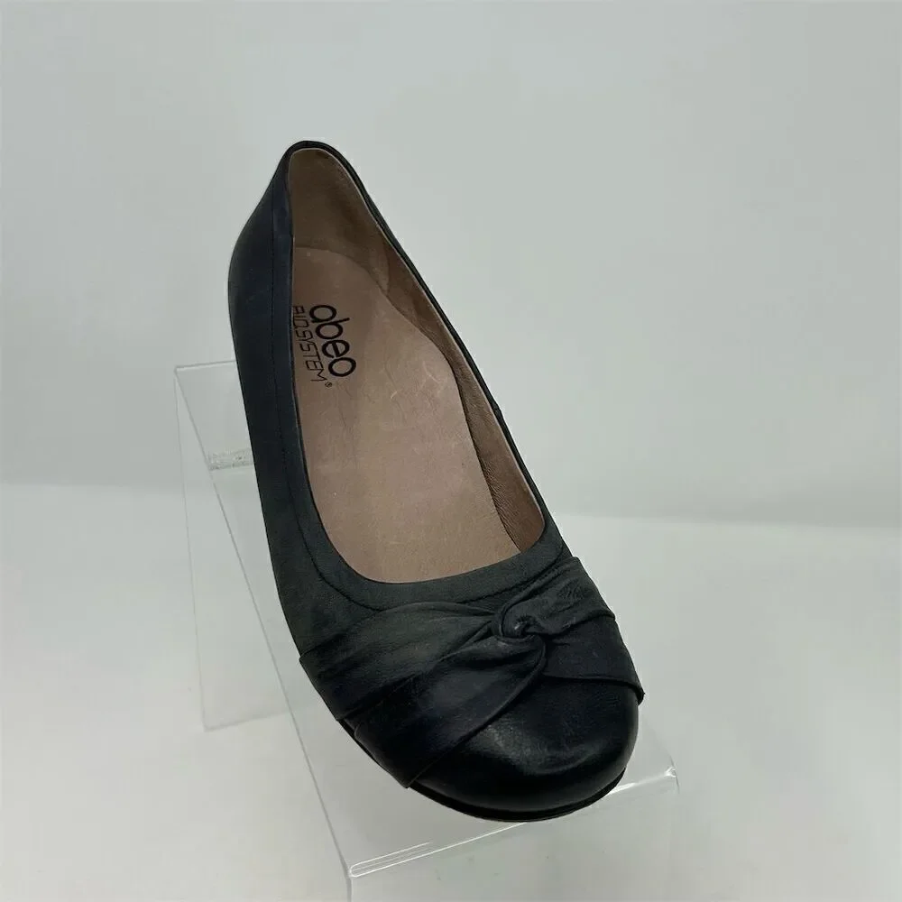 ABEO Terrie Women's Ballet Flats Black Gray Ombre Size 7 Neutral Casual Slip On